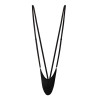 MenSexyWear String avec lanières ajustables STRANY Noir
